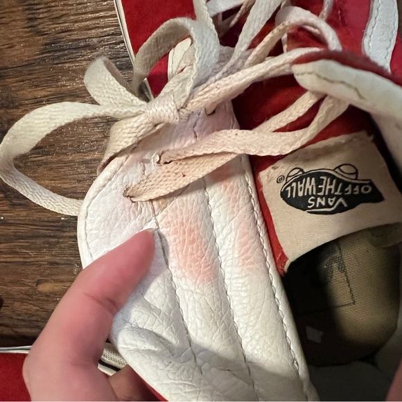 Vans red sk8 hi - Picture 7 of 7